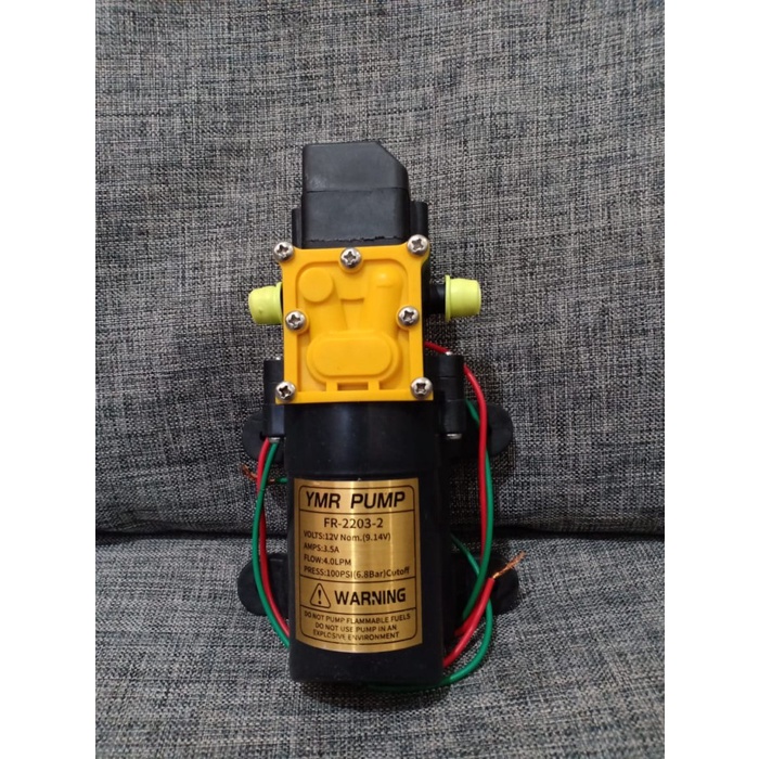 POMPA AIR DIAFRAGMA / DINAMO PUMP SPRAYER 12V DC YMR PUMP