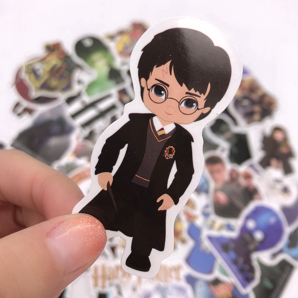 50 pieces of Harry Potter graffiti stickers luggage computer waterproof non-adhesive stickers