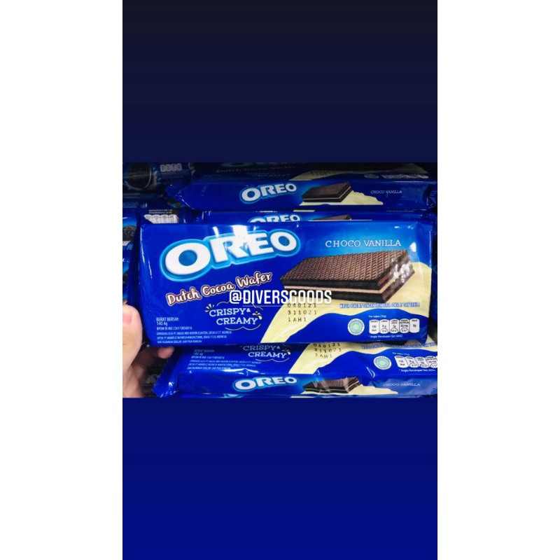 

wafer oreo double choco / choco vanilla