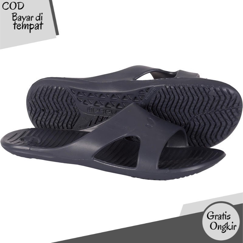 Decathlon Nabaiji Sandal Pantai Dewasa Slap 100 Basic Grey - 8388647 TN2