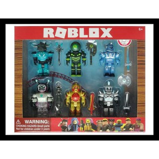 Diskon Roblox The Champions Of Roblox 6 Figure Pack Shopee - blood and iron complete set roblox