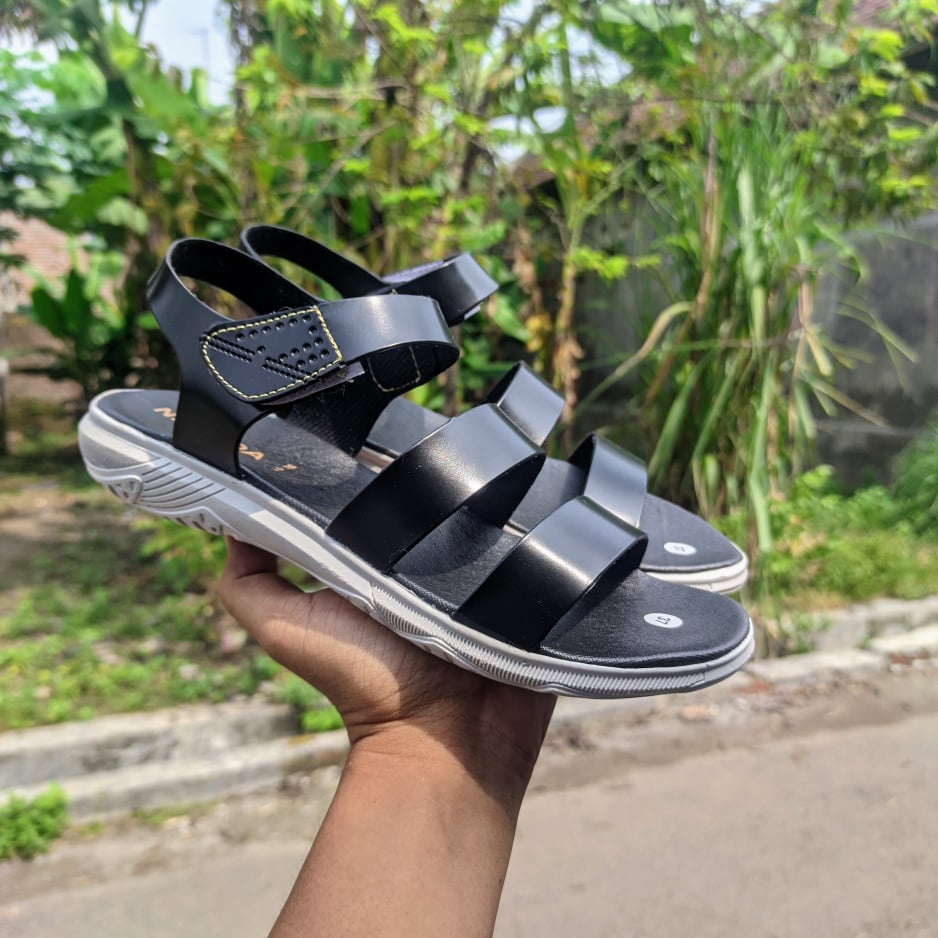 NVDA6 - Sepatu Wanita Sandal Tali Belakang Sophie Agie Nevada Sandals