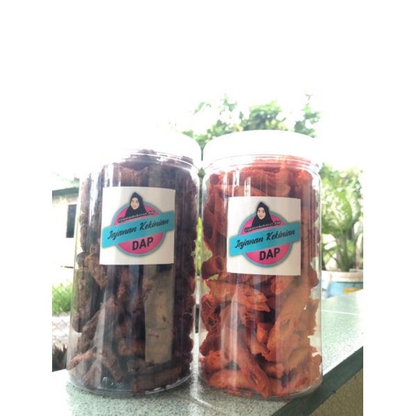 

kerupuk Krispy balado dan coklat