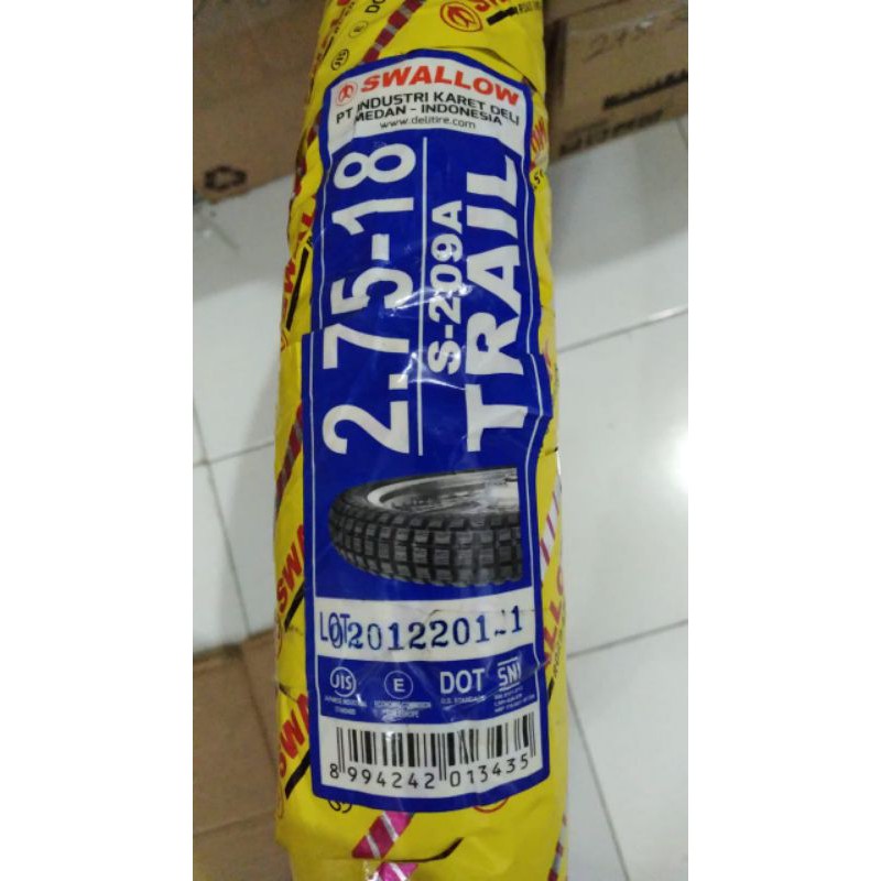 Ban luar 275 18 Trail tril swallow