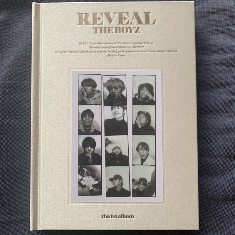 Album Only Reveal Boy ver. [BOOKED]