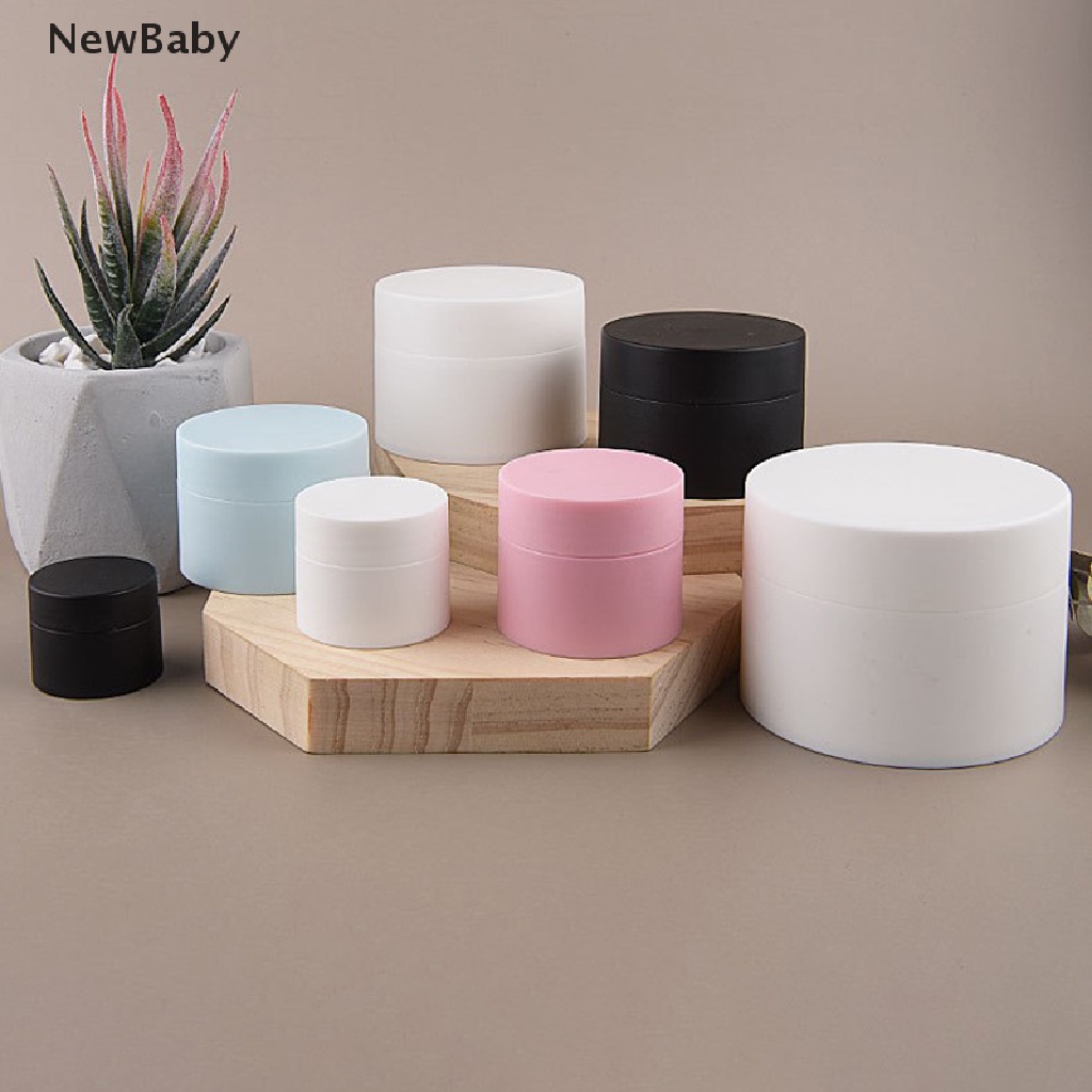 Kotak Jar Kosong Bahan Plastik PP Untuk Krim Wajah Kosmetik