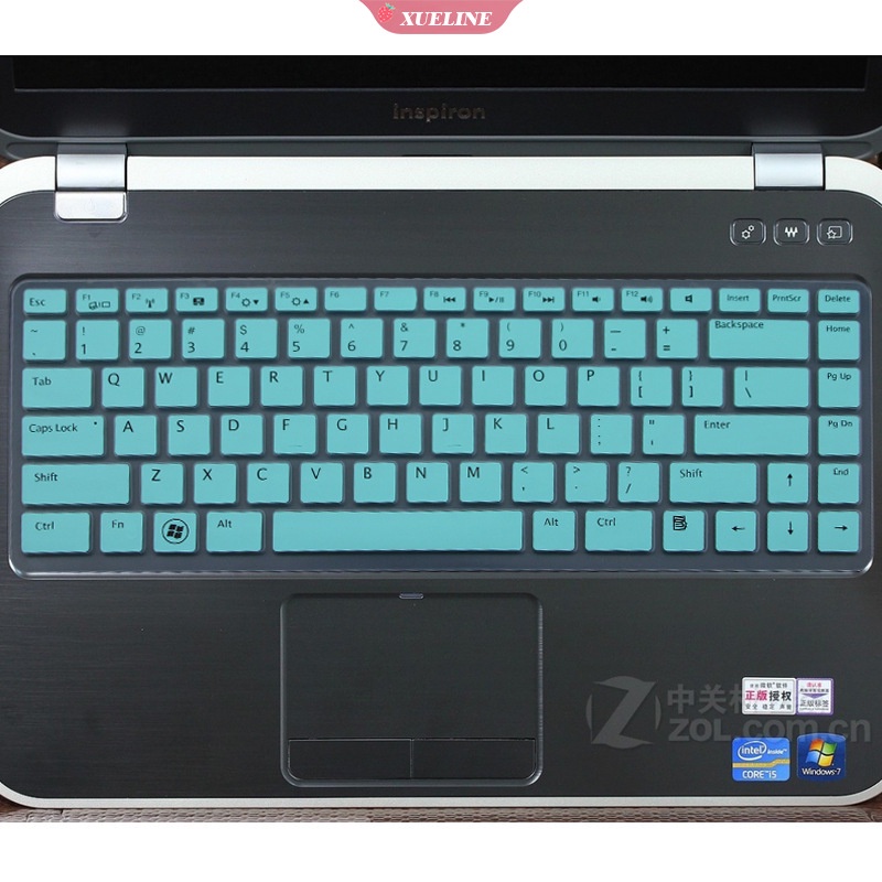 Skin Silikon Lembut Cover Pelindung Keyboard 14 &quot;Untuk Dell Inspiron 14R 5437 5421 3437 3421 Notebook n4110 (ZL)