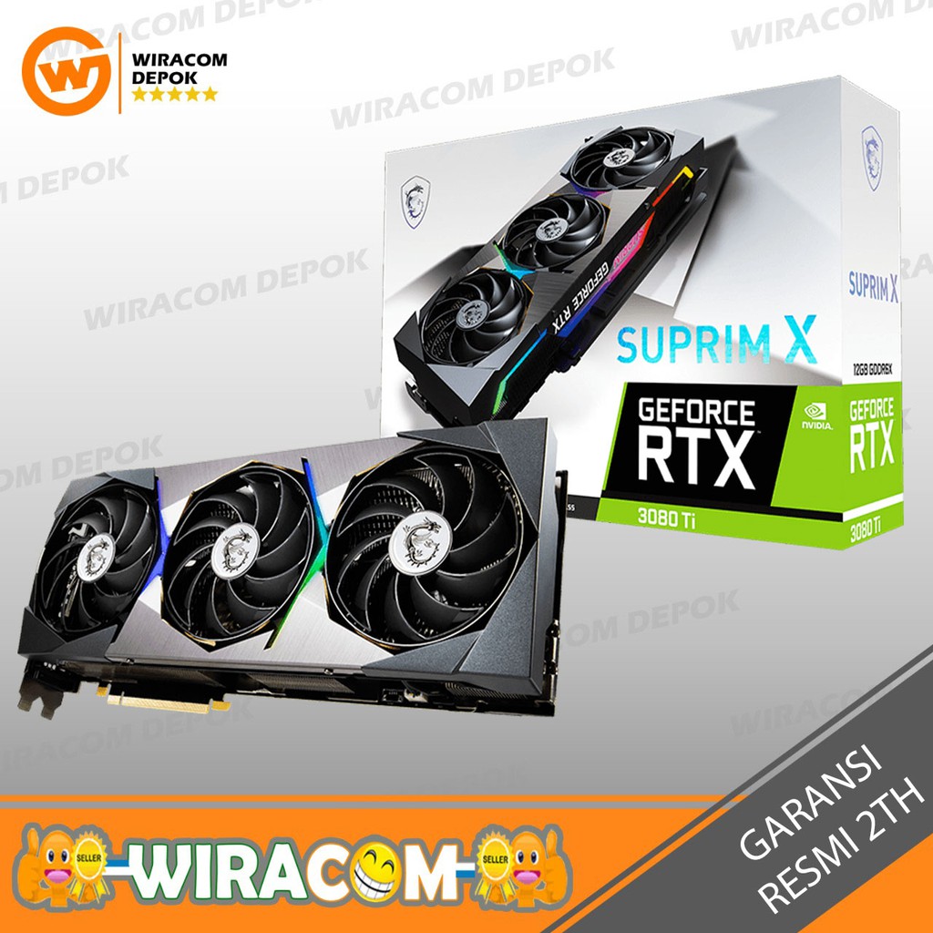 MSI GeForce RTX 3080 Ti SUPRIM X 12G RTX3080TI 12GB GDDR6X