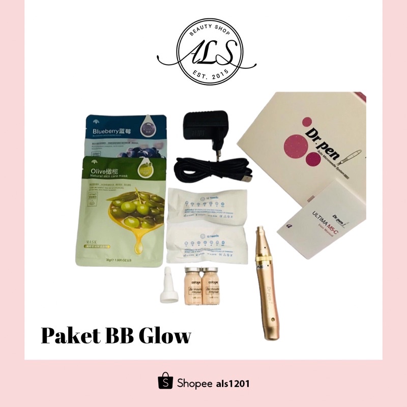 PAKET BB GLOW LENGKAP DENGAN CARA PAKAINYA / PAKET BB GLOW MURAH