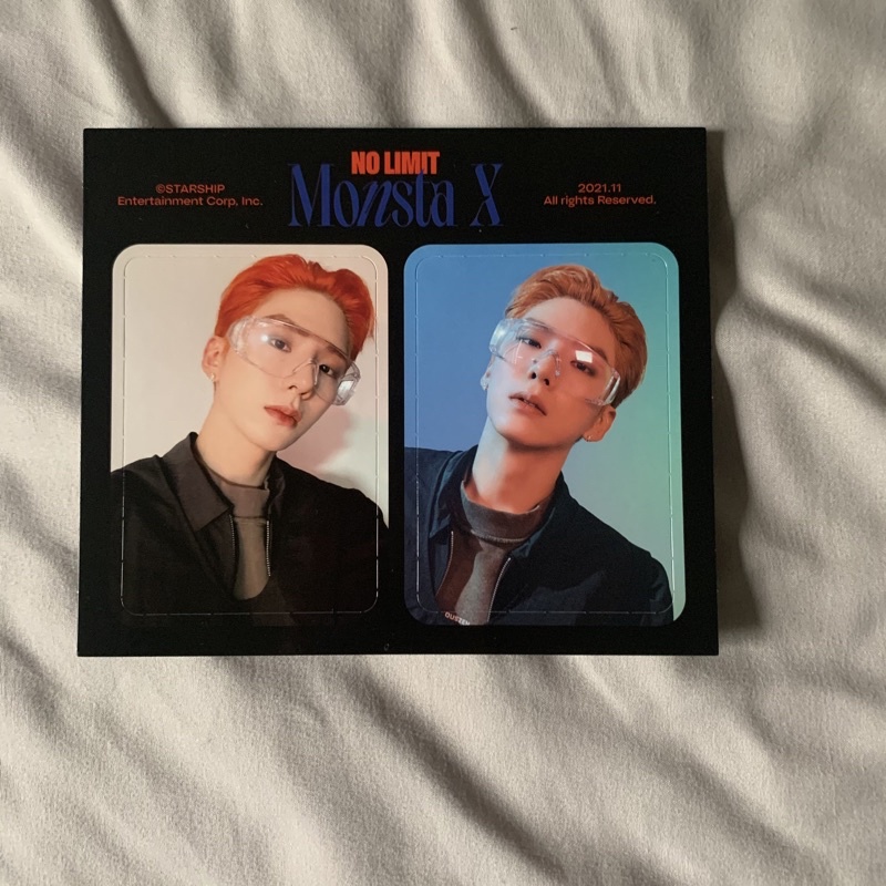 photocard kihyun benefit gmarket ssq