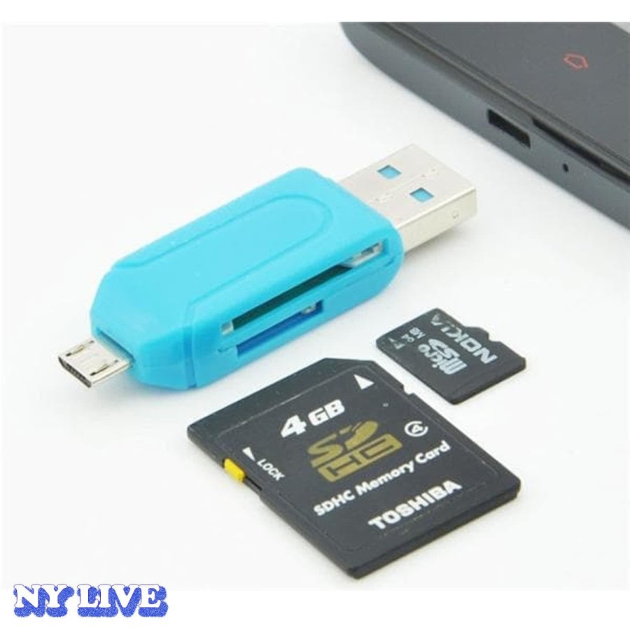 OTG CARD READER MICRO V8