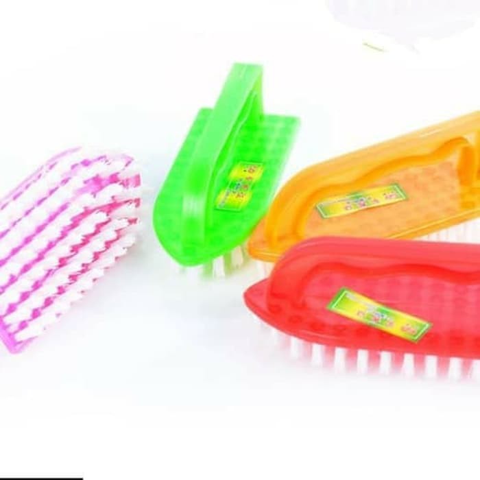 SIKAT LANTAI PLASTIK CLEANING PAD FLOOR BRUSH HANDLE MARMER GRANIT CUCI BAJU SEPATU PIRING RUMAH NEW