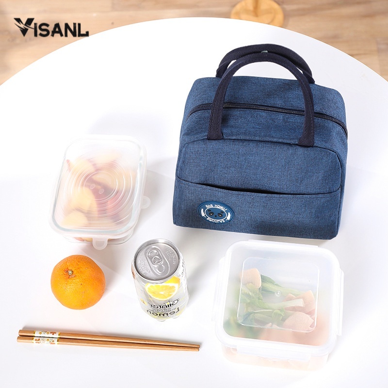 Tas Bekal Lunch Cooler Bag Box Makanan Alumunium Impor Tas Bekal Makanan Anti Air / Cooler Bag Lunch Box Aluminium Foil