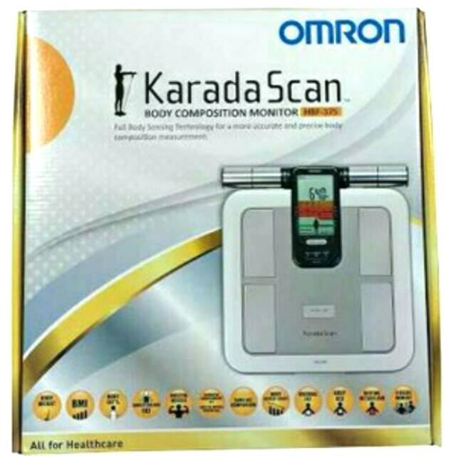 Timbangan Lemak Omron Karada Scan Body Composition HBF-375