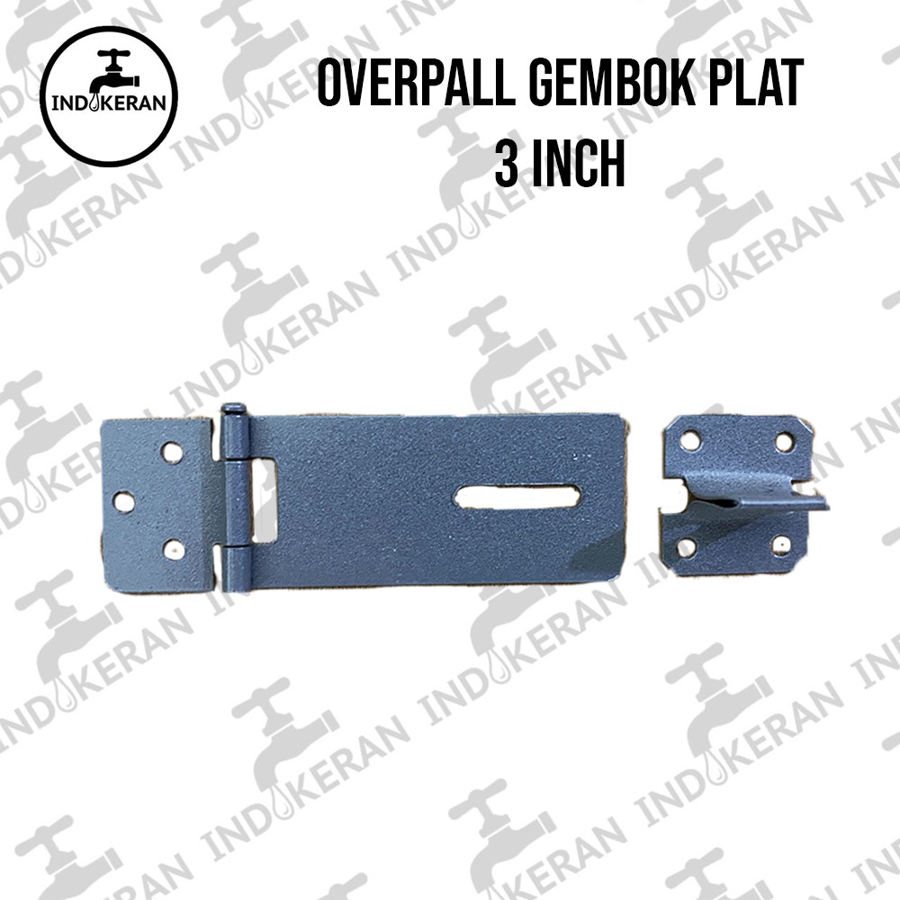 INDOKERAN - Overpall Gembok Plat - 3 Inch