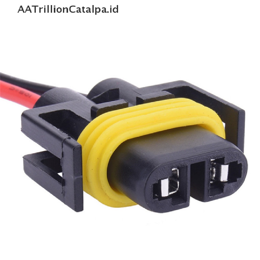 Aatrillioncatalpa 2PCS Socket Konektor Kabel Extension female H11 H8 H9