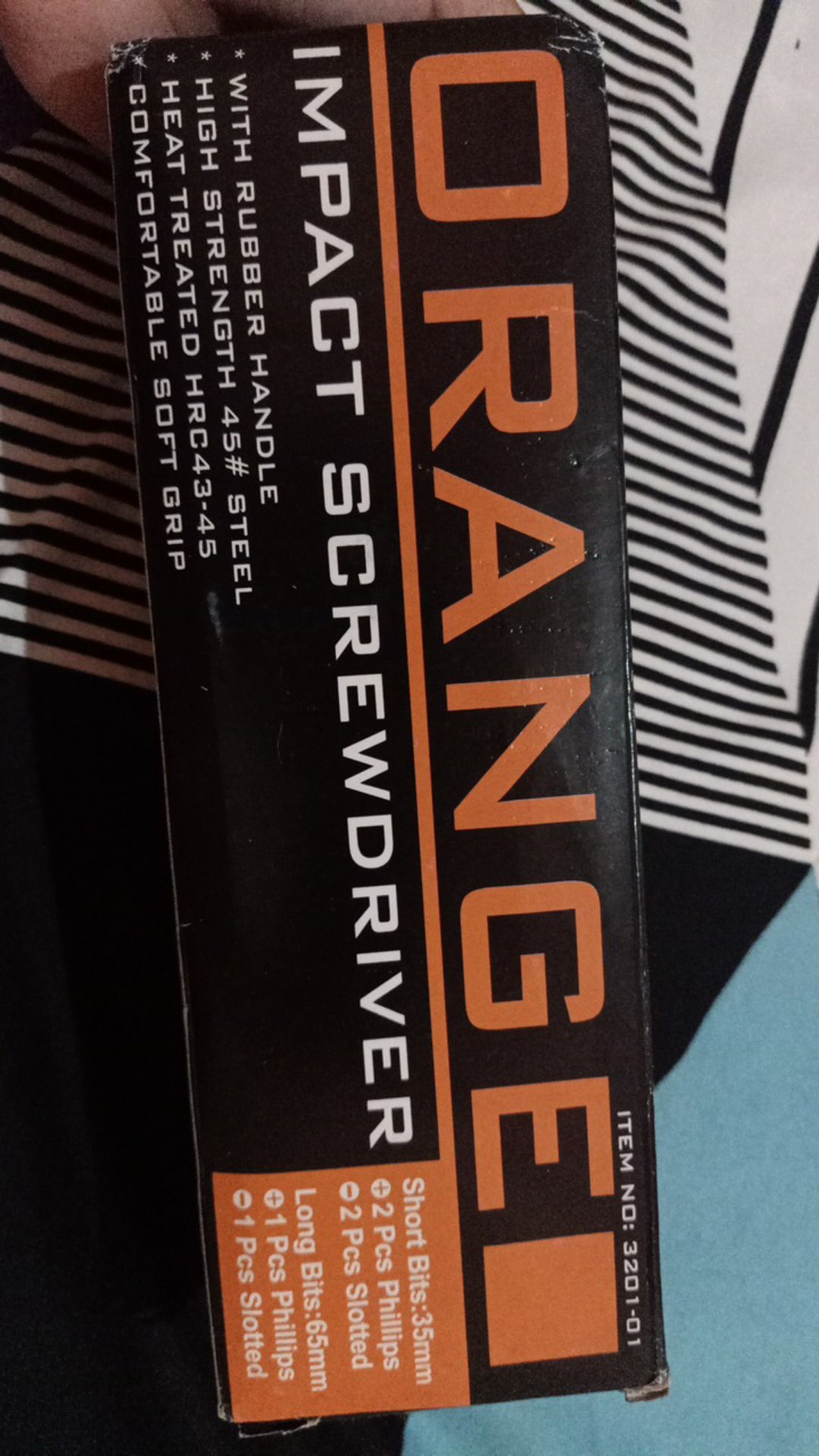 Obeng Ketok Putar Gg Karet Orange 7pcs