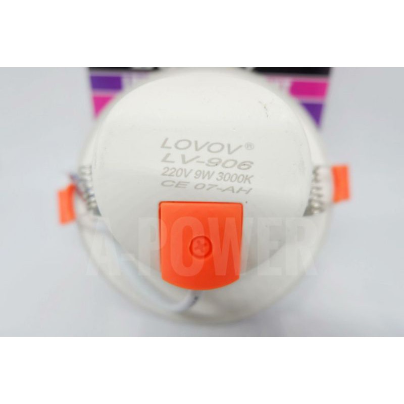 Lovov - LED Downlight 9W (Kuning)