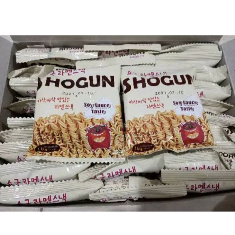 1box isi 30pack Mie Shogun Korea Snack Mie Kremes / KAROO7