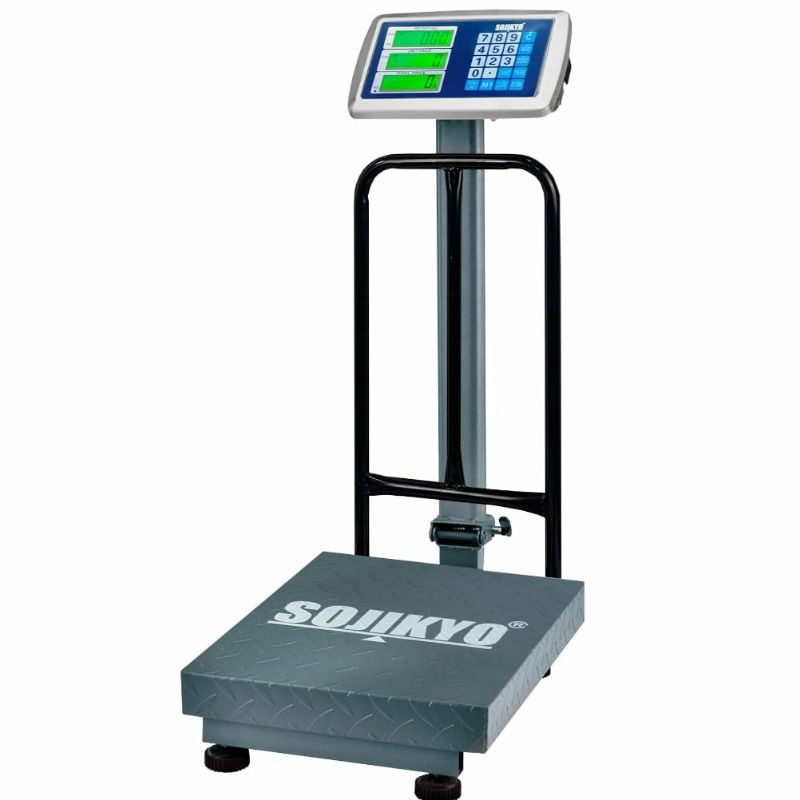 SOJIKYO Timbangan Digital 150PS-RG (150KG & Baterai Charges/CAS)