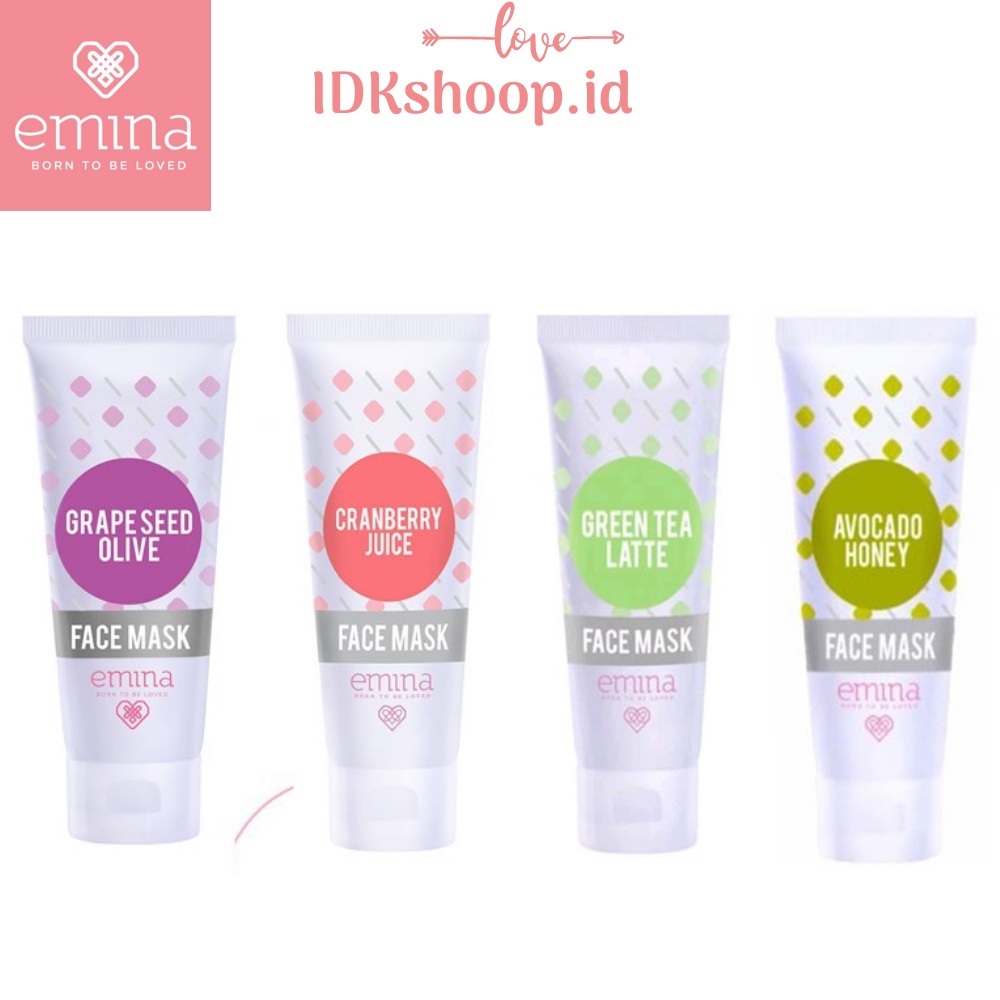 MASKER EMINA / MASKER WAJAH EMINA / EMINA FACE MASK 60ML