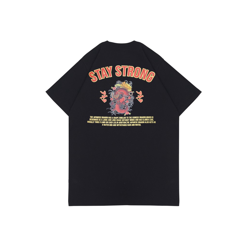 Twohead tshirt Stay Strong black