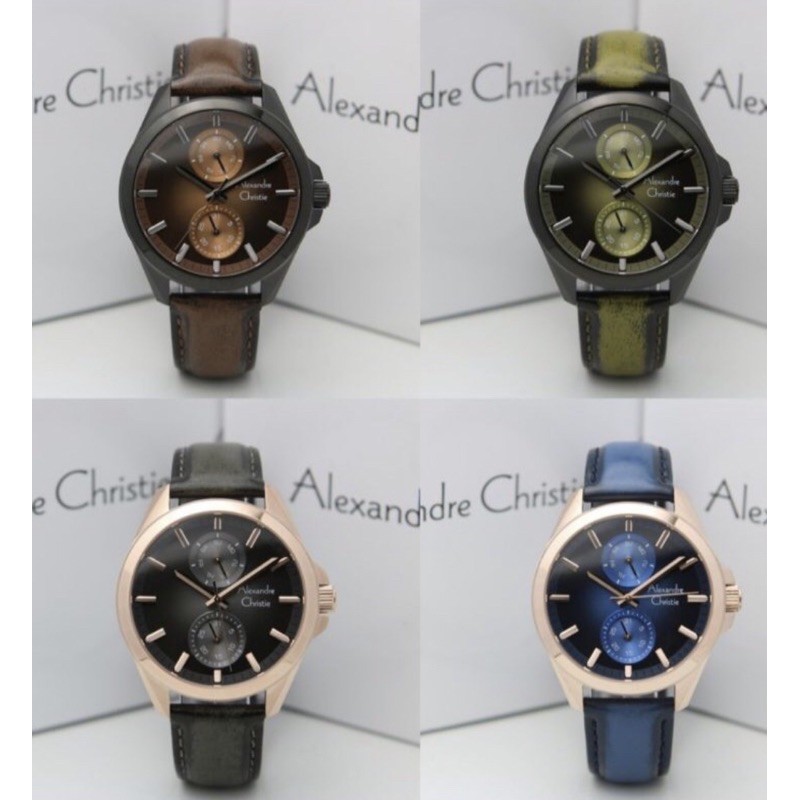 JAM TANGAN PRIA ALEXANDRE CHRISTIE  6573 AC 6573MF Ac 6573 ORIGINAL [ GARANSI RESMI 1 TAHUN ]