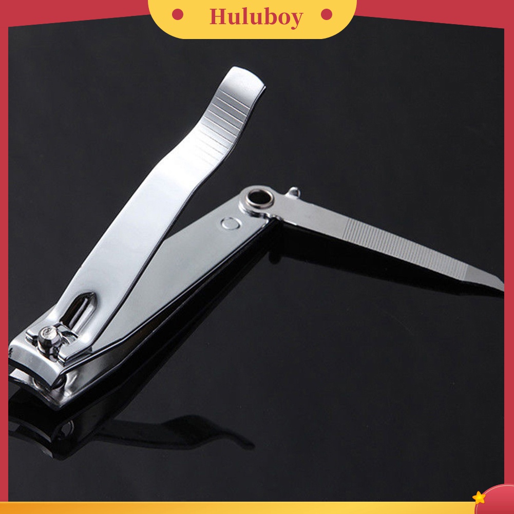 Huluboy Huluboy♡ Gunting Kuku Bahan Stainless Steel Untuk Manicure / Pedicure