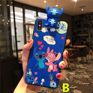 Soft Case Oppo A53 A12 A31 A92 A52 A9 A5 2020 A1k A7 A37 A3s F9 F11 Pro F7 A39 F1s A71 F5 A83 A5s Motif Kartun Stitch 3d Shopee Indonesia