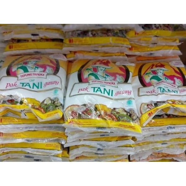 

Tepung Tapioka Cap Pak Tani Gunung/ Tepung Kanji / Tepung Sagu Tani 500 Gram