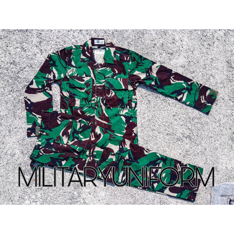 SERAGAM TNI SERAGAM PDL LAPANGAN PDL TNI SRITEX NANO NANO PREMIUM