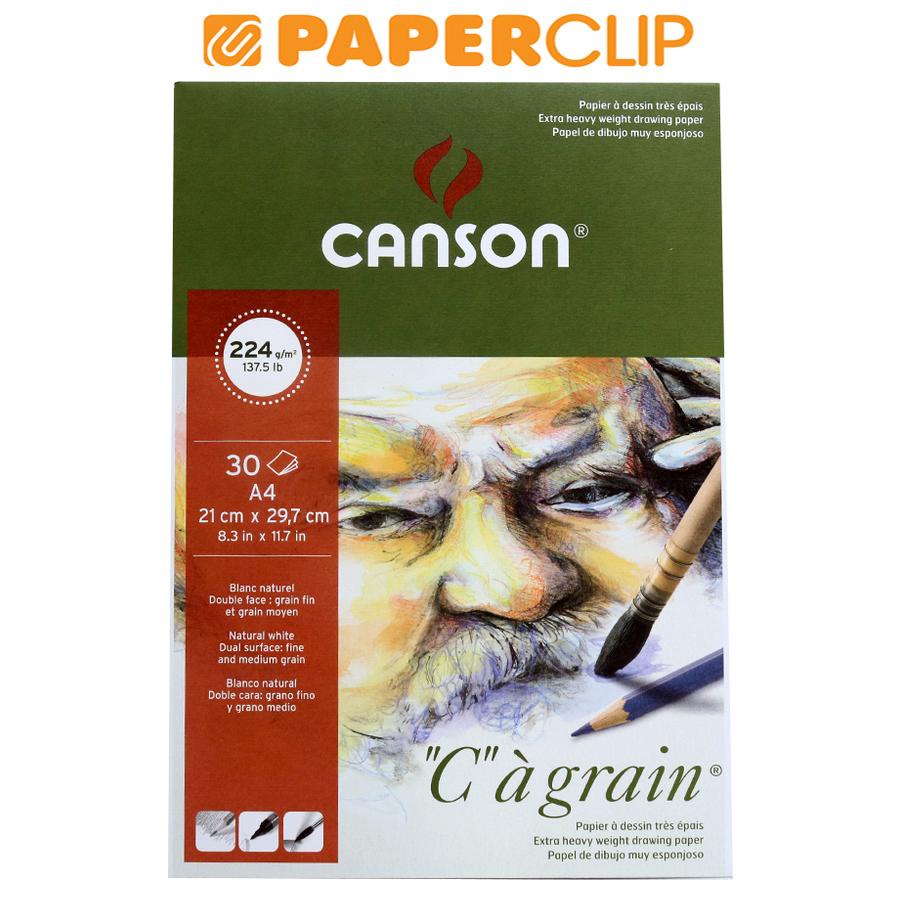 

PAPER PAD CANSON C' A GRAIN 400060600 A4 224G 30S