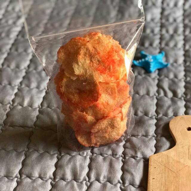 

Emping garut berbagai varian rasa