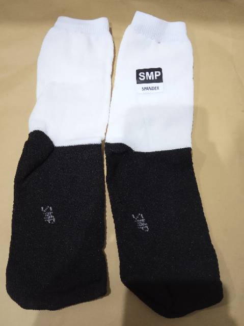 Kaos Kaki Putih Sekolah SMP Bahan Katun Spandek Adem Murah sekali