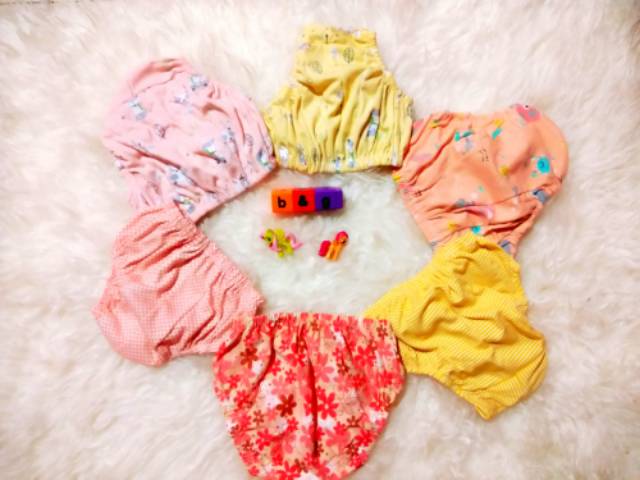 6 Pcs Celana Dalam Anak Perempuan Motif Random Terlaris