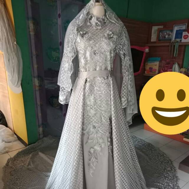 Gaun pengantin muslim