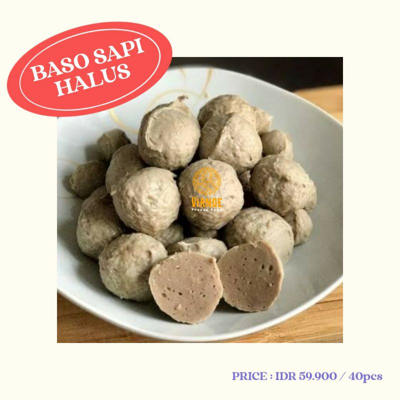 

Bakso Sapi Halus isi 40 PCS