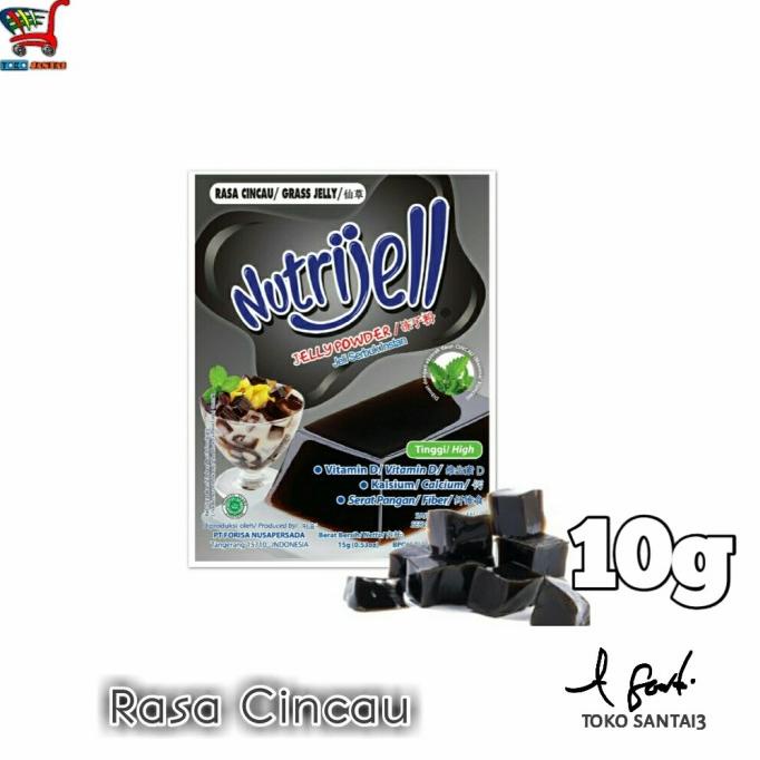 

Nutrijell rasa cincau 10g BIG SALE Kode 127