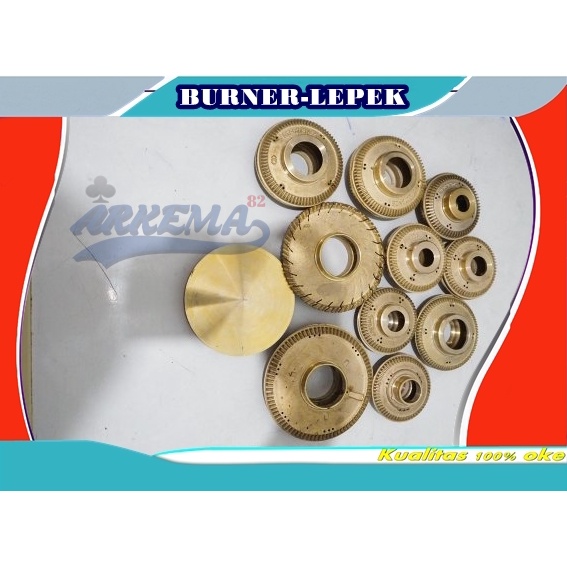 BURNER KOMPOR GAS RINNAI TURBO BARU  KUNINGAN 712T 511T 712TG LEPEK  BARNER KOMPOR RING KOMPOR LEPEK