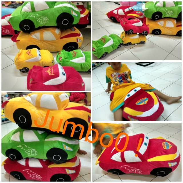 Bantal/boneka karakter CARS JUMBO0
