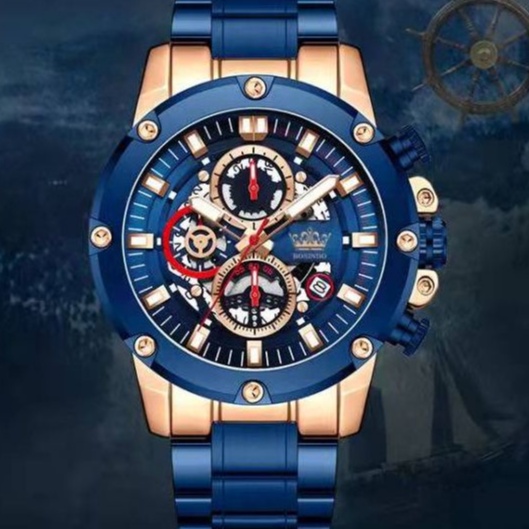 Jam Tangan Pria B1238 Stainless Chrono aktif/ Jam tangan tahan air pria original/ Jam pria terbaru keren gaya/ jam Pria Original asli/ Jam Tangan Pria Chronograph Aktif/Jam Tangan Pria Chronox Original/ Jam Tangan pria stainless steel tahan air/ Biisa COD