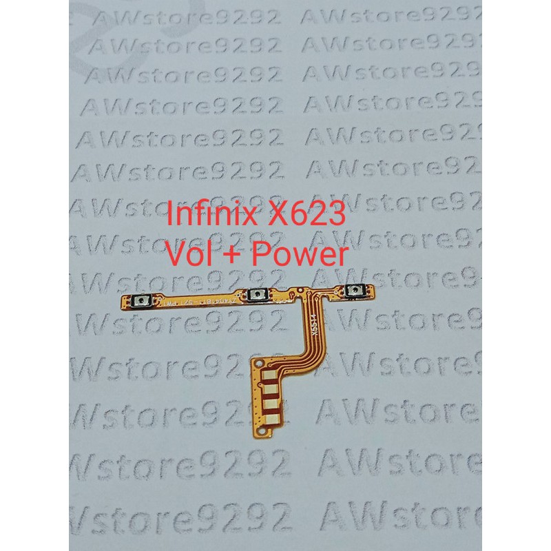 Flex Flexibel Flexible Power On Off VOLUME INFINIX HOT 6X X623