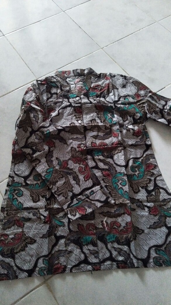 Baju Batik Wanita Modern Monalisa Genes M,l,xl Asli Pekalongan