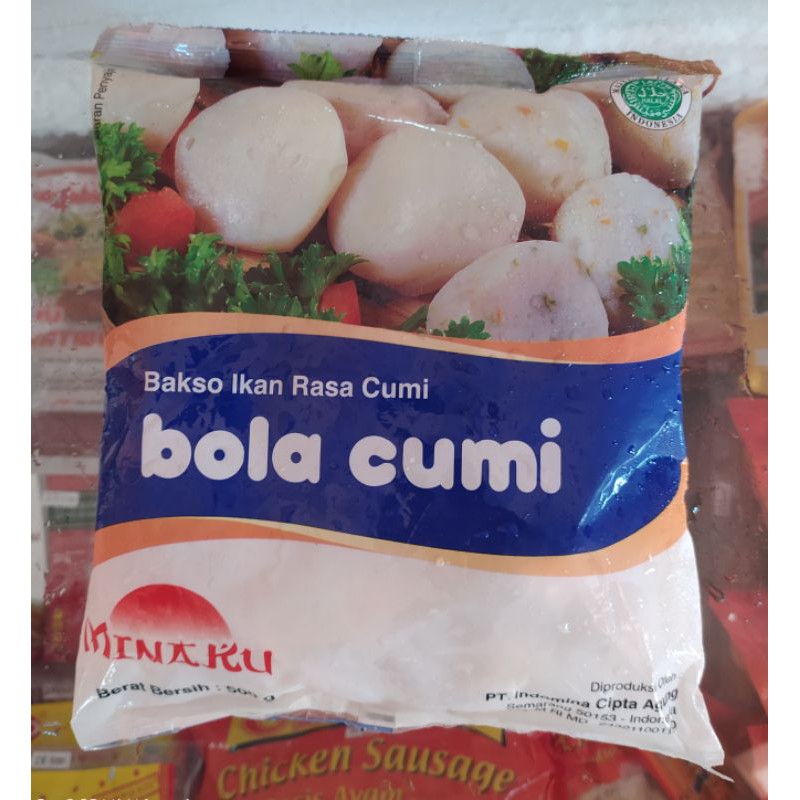 

MINAKU BOLA CUMI 500GR