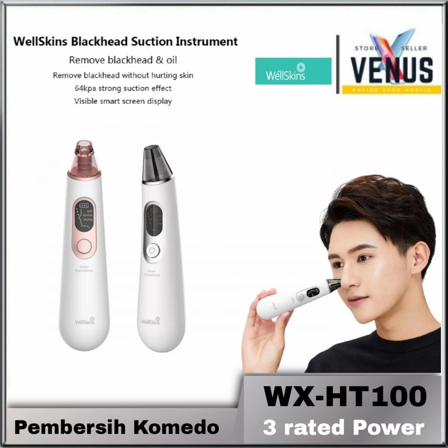 Wellskins Electric Pembersih Komedo Blackhead Remover - Welskin WX- HT100