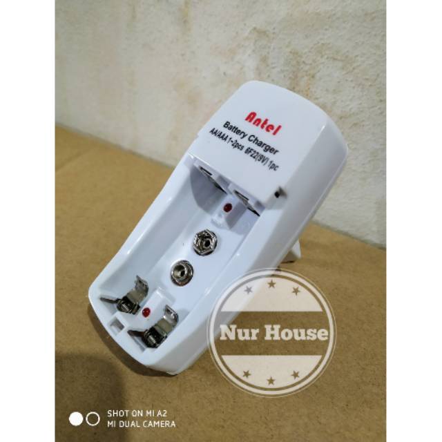 cas baterai charger baterai isi 2 baterai AA AAA cas baterai kotak 9 volt antel