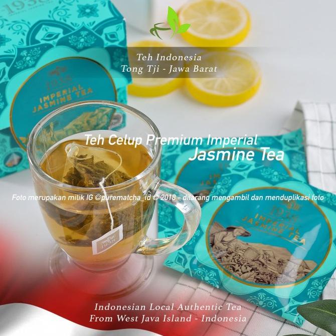 

Tong Tji Imperial Jasmine Tea BOX 15 Pyramid Tea Bag Teh Celup Melati