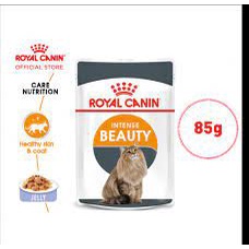 Makanan Kucing ROYAL CANIN INTENSE BEAUTY 85gr