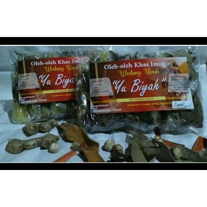 

Yu Biyah Minuman Wedang Uwuh Segar isi 5