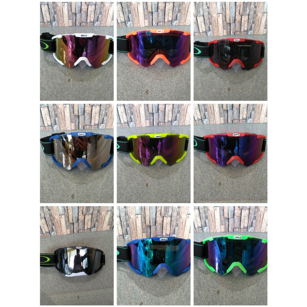 Big Promo || Kaca gogle cross | kacamata cross || goggle cross 100% original INKO | gogles cross